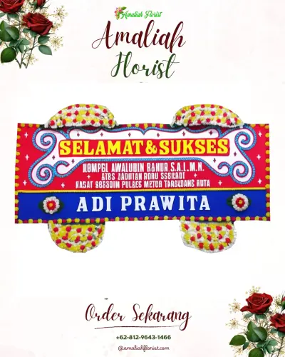 Karangan Bunga Ucapan Selamat parungserab